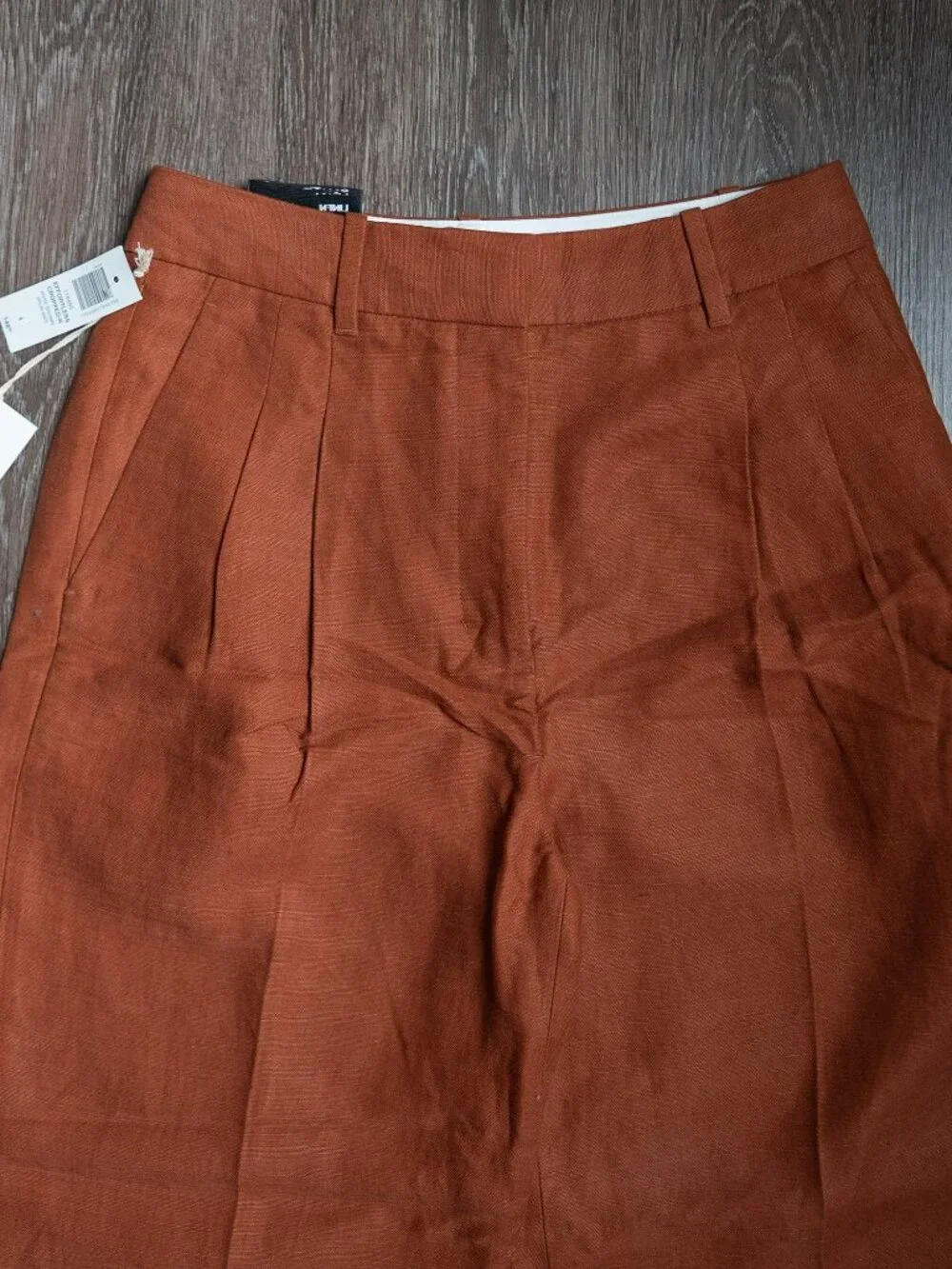 Wilfred Linen Effortless Pant in Anise - size 4